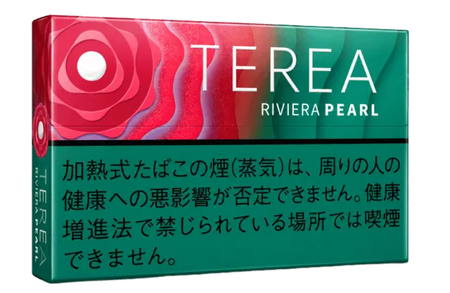 ซอง TEREA Riviera Pearl — มอลต์ + ราสเบอร์รี่และกุหลาบ