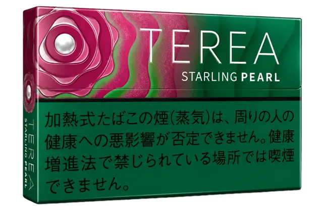 TEREA Starling Pearl pack — strawberry + basil